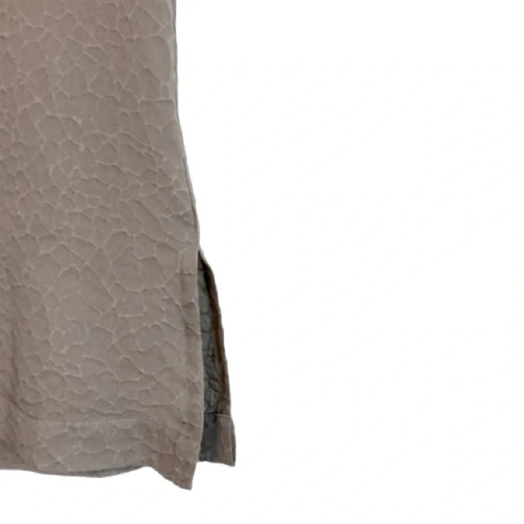 Brochure Walker 100% Silk Gray Textured Blouse Size XS - Picture 5 of 11